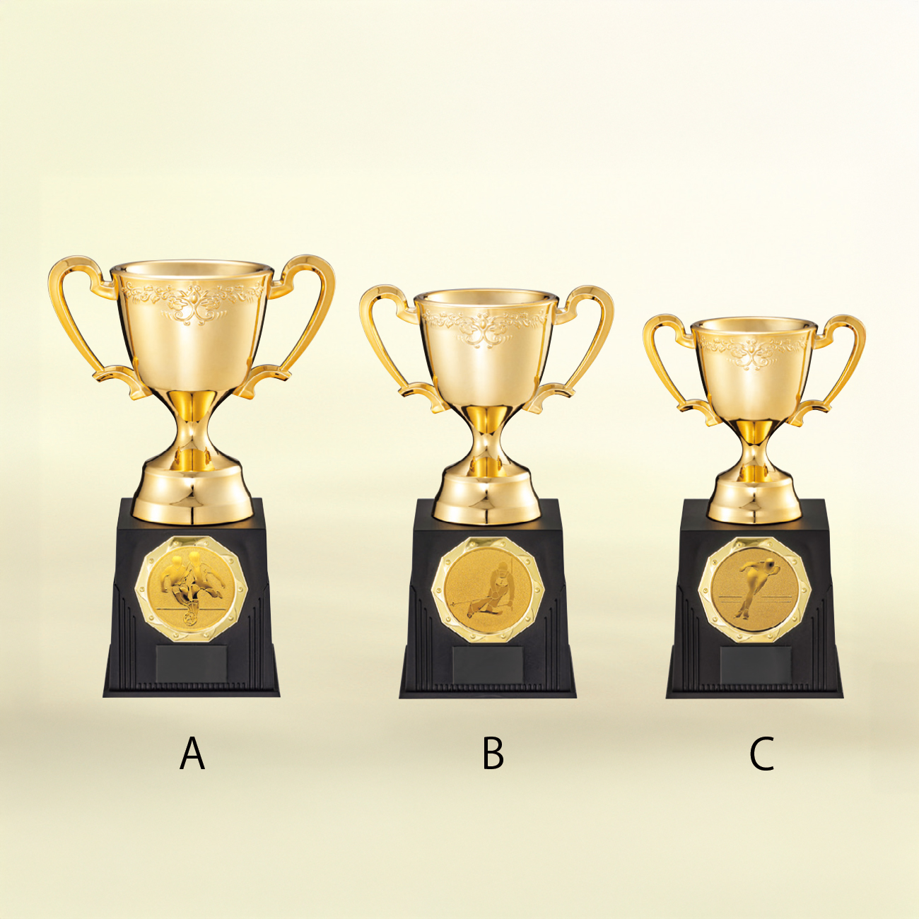 優勝カップ 樹脂製 NO.2062/MNO-2063 Cサイズ