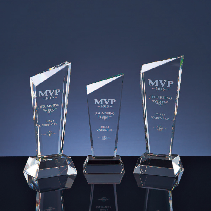 クリスタルトロフィー 内部レーザー彫刻 PJ-310 Aサイズ