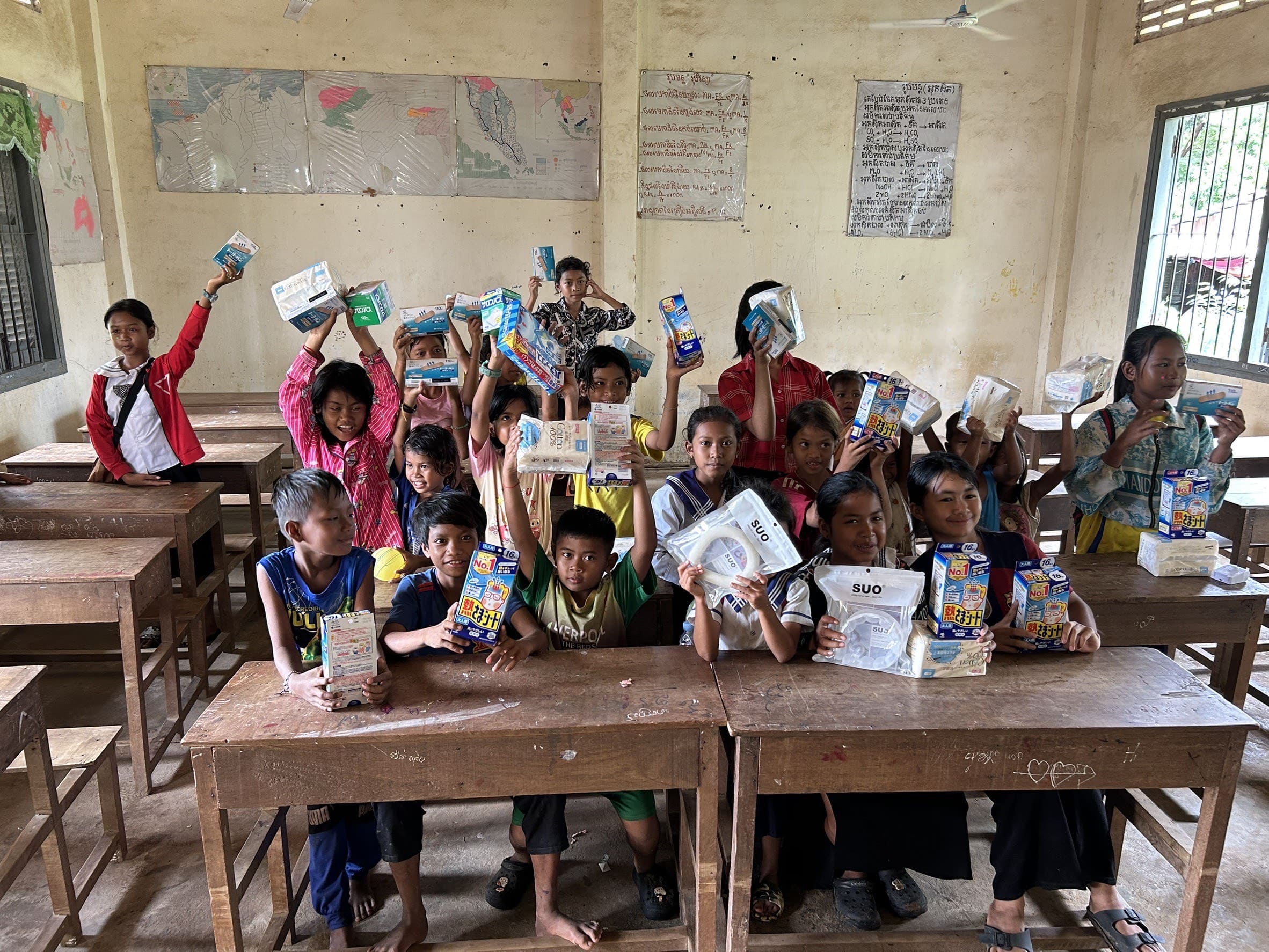 子どもたちの笑顔